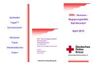 April 2012 - DRK Kreisverband Schaumburg