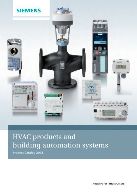 HVAC products and building automation systems - Siemens ...