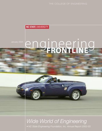 Frontline - College of Engineering - North Carolina State University