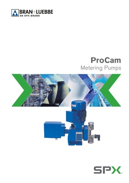 ProCam Plunger Metering Pumps - AxFlow