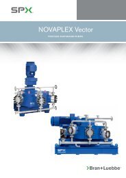 NOVAPLEX Vector Process Pumps - BL117-UK - SPX