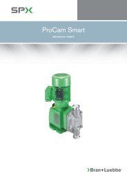 ProCam Smart Metering Pumps - BL-101-UK - SPX
