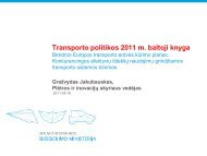 Transporto politikos 2011 m. baltoji knyga