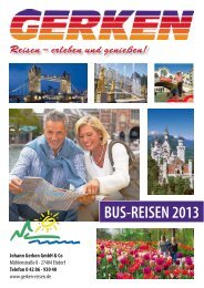 Katalog 2013 - Gerken-Reisen