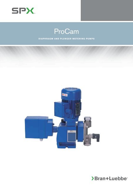 ProCam Metering Pumps - BL-100-UK - SPX