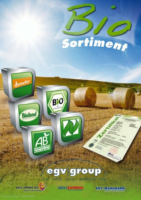 egv|group - Bio-Sortiment