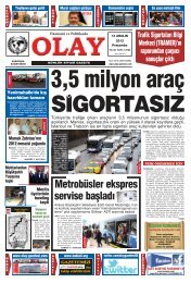 3,5 milyon araç - Olay Gazetesi