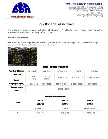 detail (Production Equipment.pdf) - PT Branky BumiAsri