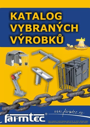 Brožura výrobků - FARMTEC, as