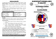 TJ Počenice-Tetětice vs. TJ Sokol Roštín