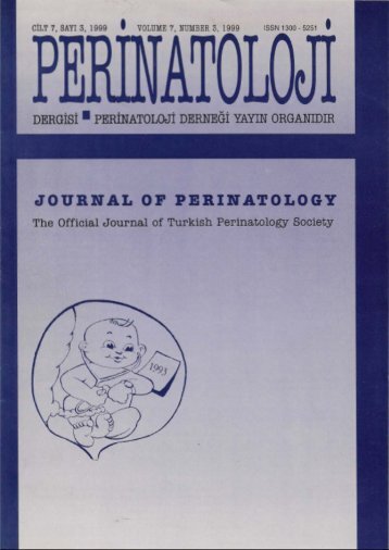 S - Perinatoloji Dergisi