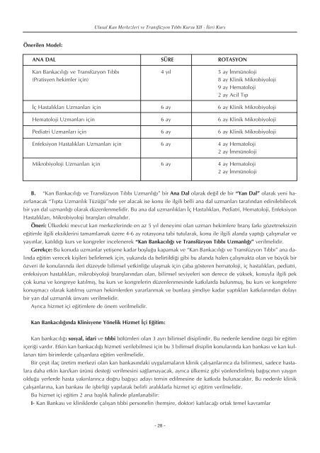 12 ileri kurs1 - Kan Merkezleri ve Transfüzyon Derneği