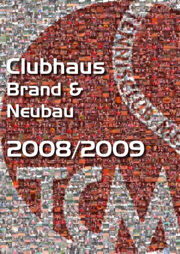 Vereinsbroschüre Clubhaus Brand und Neubau 2008 ... - TC Menden