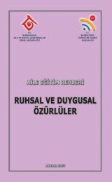 05 Ruhsal ve Duygusal Engelli - Aile ve Toplum Hizmetleri Genel ...