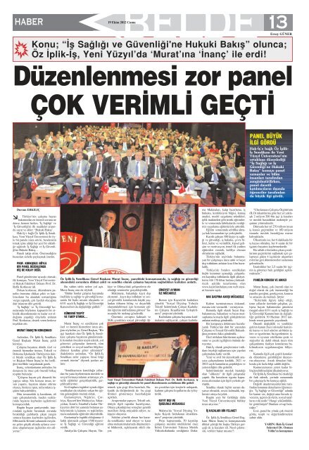 fl, Yeni Yüzy›l'da - Belde Gazetesi