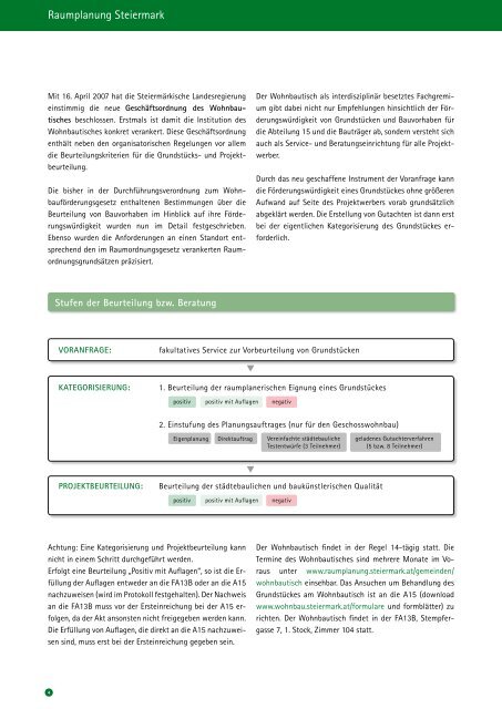 Geschäftsordnung-Wohnbautisch - Raumplanung Steiermark