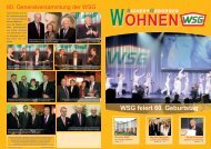 Persönlichkeiten gratulieren zum 60. Geburtstag - WSG