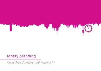 Wien - lonely branding - Fachschaft Raumplanung