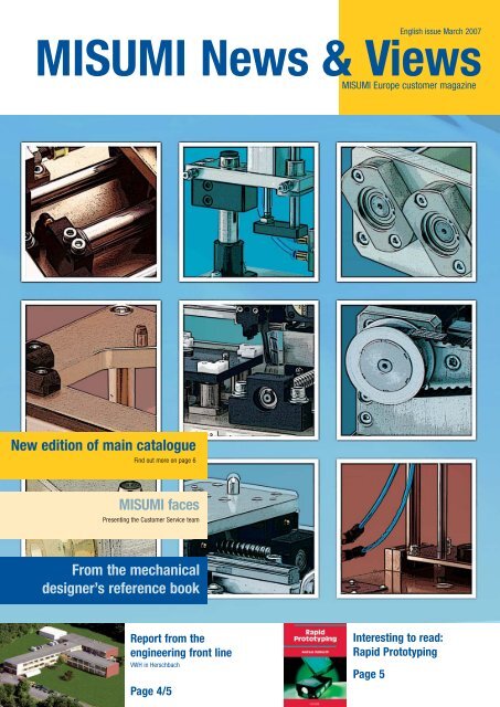 New edition of main catalogue - MISUMI Europe