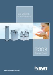 Full Annual Report 2008 - BWT Group