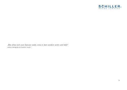 BRAND BOOK - Schiller Brand Company GmbH