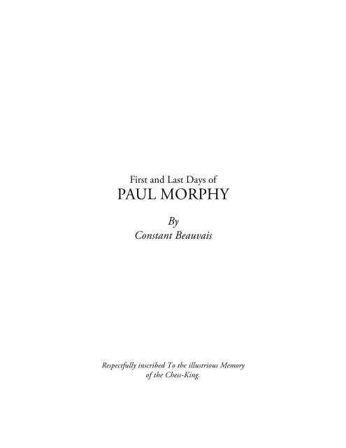 Stream [PDF] Read Paul Morphy and the Golden Age of Chess by