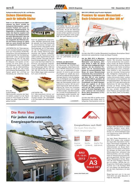 COBA-DACH-Express Ausgabe 150 (Dezember 2012)