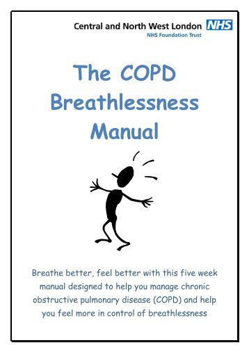The COPD Breathlessness Manual - London Health Programmes