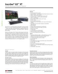 Inscriber® G5™ XT - Harris Broadcast Communications - Harris ...