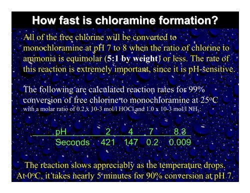 The Secrets of Breakpoint Chlorination - Wisconsin Department of ...