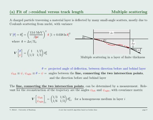 A new fast track-fit algorithm based on broken lines - Desy