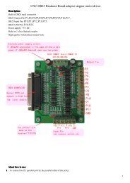 CNC DB25 Breakout Board adapter stepper motor driver