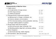 Photogrammetry & Machine Vision 1. Image sensors (a ... - IGP