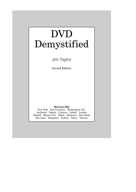 DVD Demystified