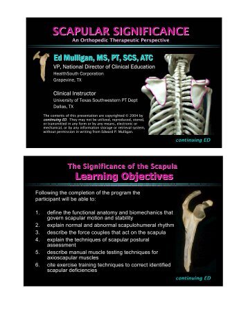 scapularsignificancehandout