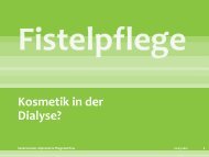 Fistelpflege Fr. Kasler - IG-Nephrologie