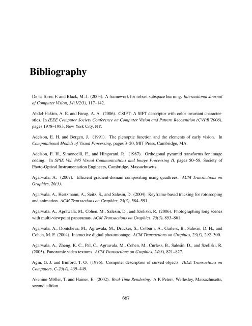 Bibliography