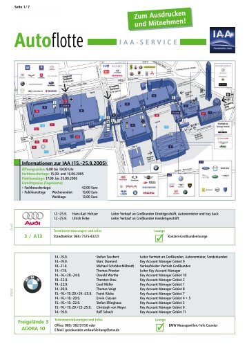 Informationen zur IAA - Verkehrsrundschau