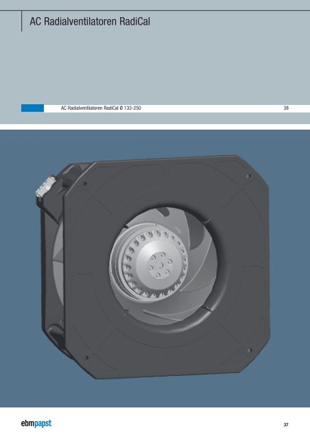 EC/AC Radialventilatoren - RadiCal Ausgabe 04/2011 - Breuell ...