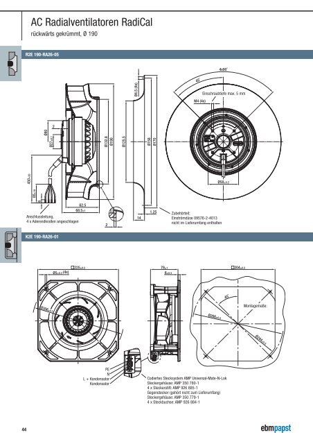 EC/AC Radialventilatoren - RadiCal Ausgabe 04/2011 - Breuell ...