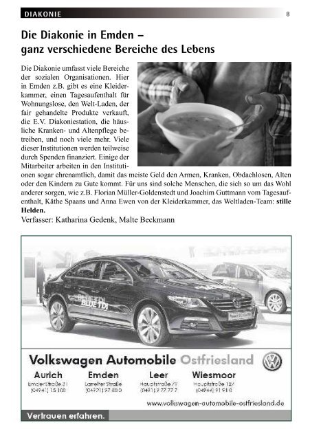 Gemeindebrief 02/2011 - Evangelisch-reformierte Kirche