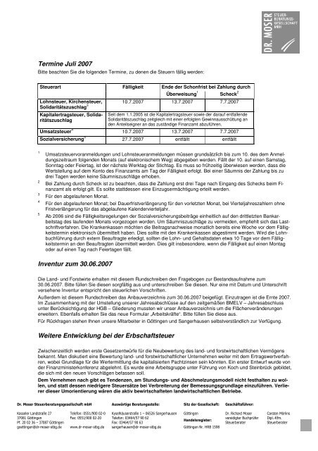 Download als pdf-Dokument zum Ausdrucken - Dr. Moser  ...