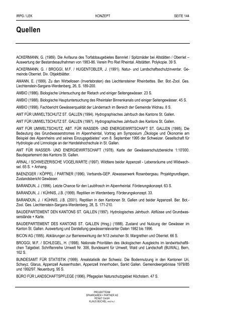 Landschaftsentwicklungskonzept Rheintal (LEK) - myrheintal.ch