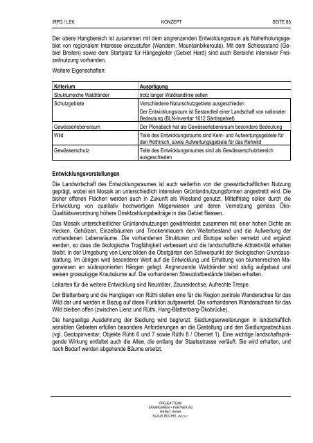 Landschaftsentwicklungskonzept Rheintal (LEK) - myrheintal.ch