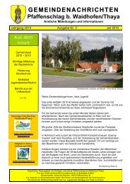 (3,07 MB) - .PDF - Gemeinde Pfaffenschlag bei Waidhofen a. d. Thaya