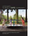 2011 Annual Report - Community Violence Intervention Center