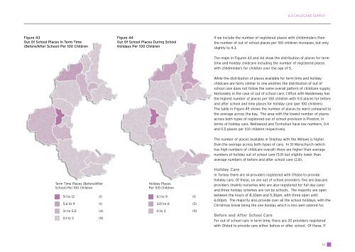 Torbay Childcare Sufficiency Assessment - Torbay Council