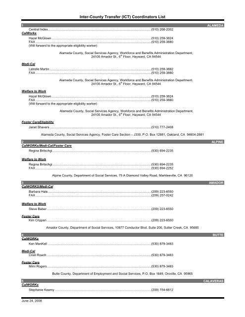 ACIN I-34-08E - California Department of Social Services