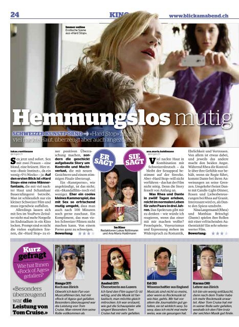 Hemmungslosmutig - MovieBizFilms.com