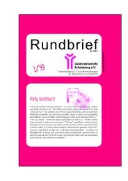 RundbriefG 5949 - Gefährdetenhilfe Scheideweg eV